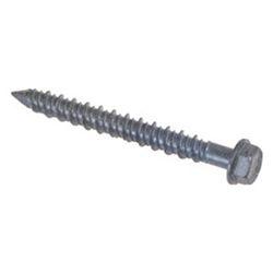 Powers 4127 1/4 x 4 Tapper Screw Anchor 410 Stainless Steel, Hex Head